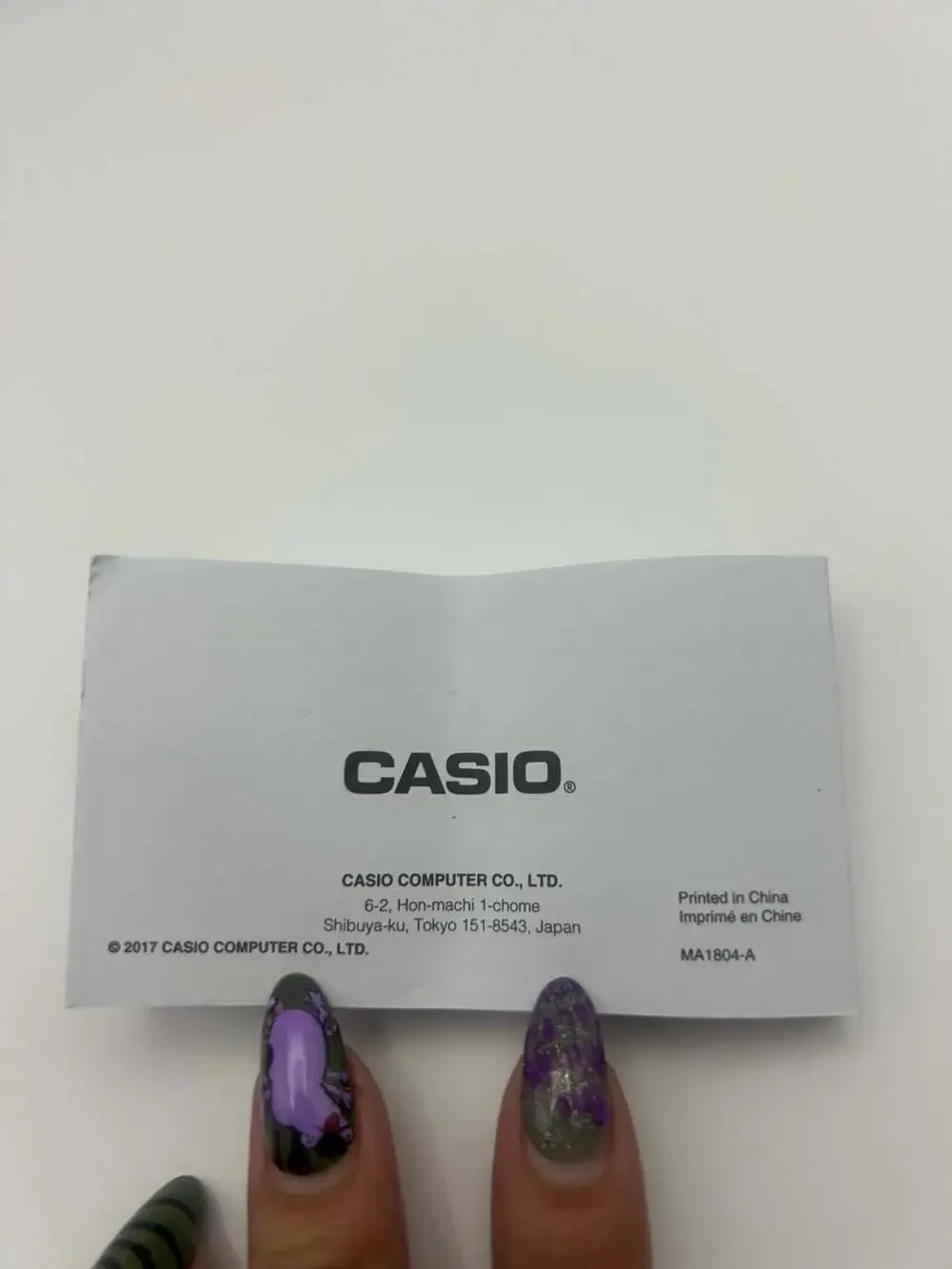 Casio Illuminator AW-81D-2AV Telememo 30 Analog-Digital Watch
